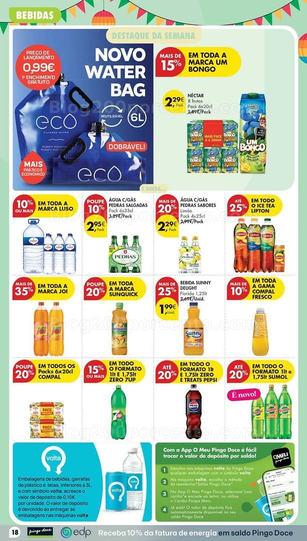 Antevisão Folheto PINGO DOCE Lojas Pequenas Promoções de 9 a 15 junho