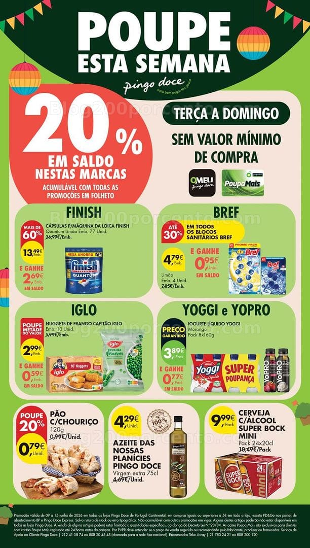 Antevisão Folheto PINGO DOCE Lojas Pequenas Promoções de 9 a 15 junho