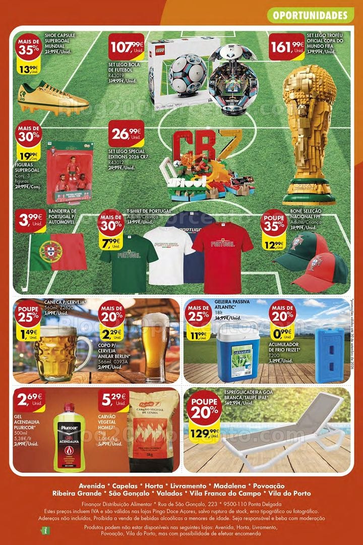 Antevisão Folheto PINGO DOCE Bazar Oportunidades Açores Promoções de 11 a 17 junho