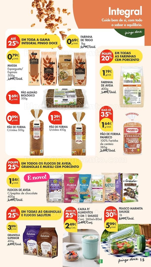 Antevisão Folheto PINGO DOCE Alimentação Saudável Promoções de 30 junho a 13 julho - Edição Digital