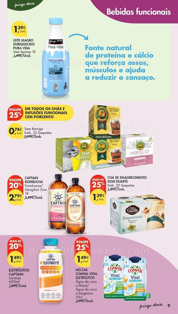 Antevisão Folheto PINGO DOCE Alimentação Saudável Promoções de 30 junho a 13 julho - Edição Digital