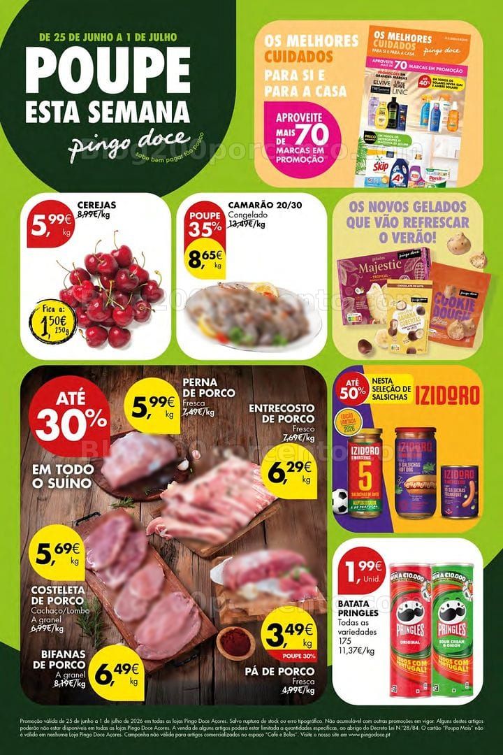 Antevisão Folheto PINGO DOCE Açores Promoções de 25 junho a 1 julho