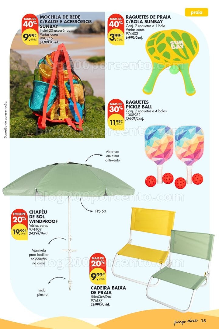 Antevisão Folheto PINGO DOCE Bazar Promoções de 9 a 29 junho