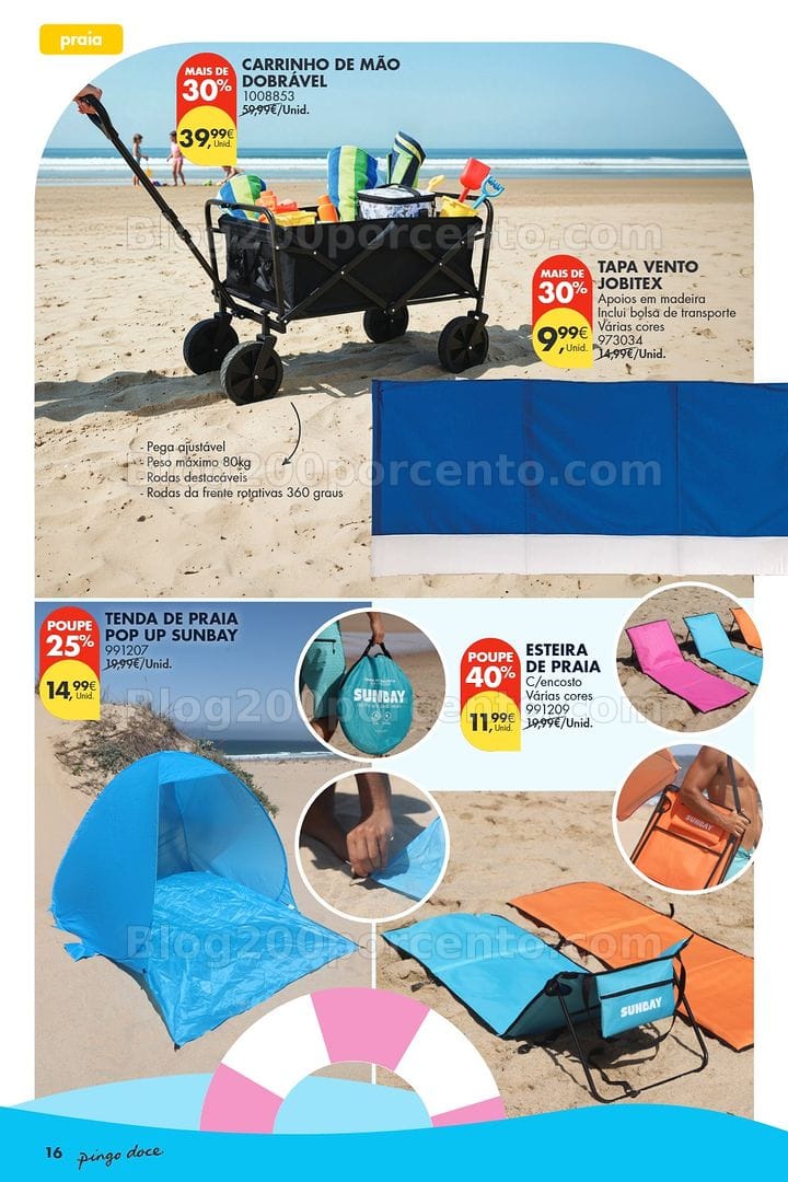 Antevisão Folheto PINGO DOCE Bazar Promoções de 9 a 29 junho