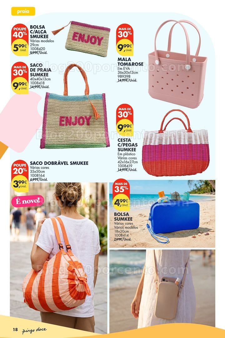 Antevisão Folheto PINGO DOCE Bazar Promoções de 9 a 29 junho