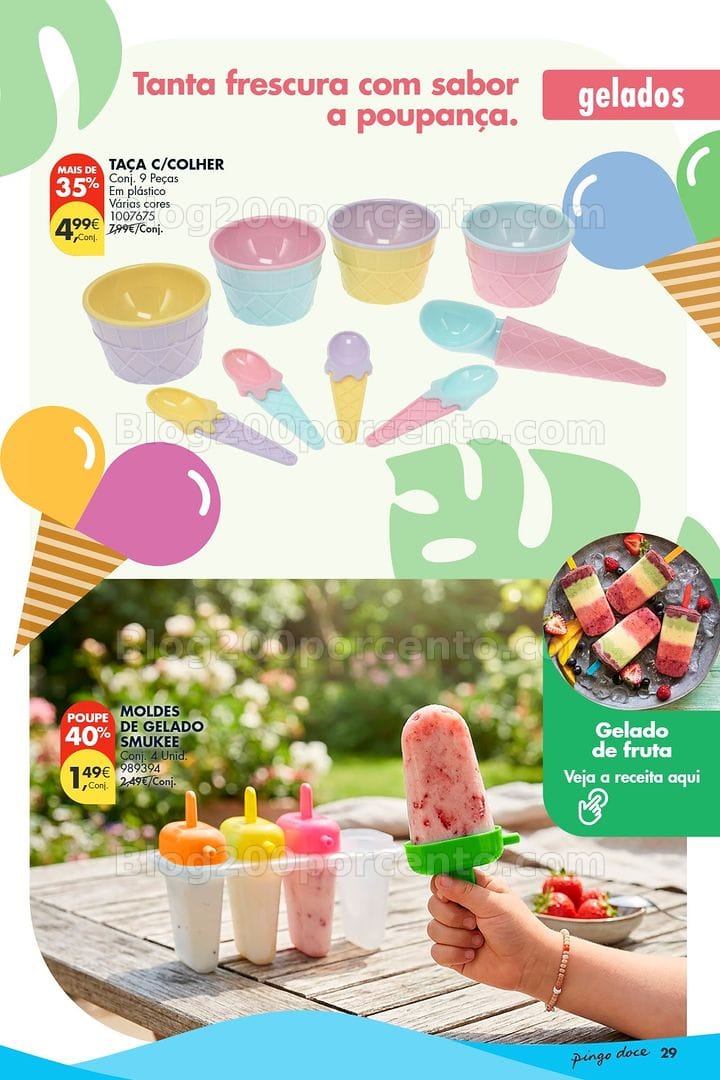 Antevisão Folheto PINGO DOCE Bazar Promoções de 9 a 29 junho