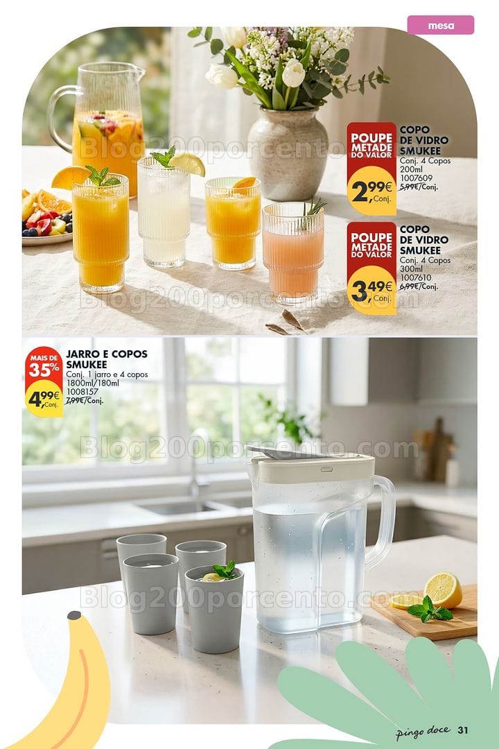 Antevisão Folheto PINGO DOCE Bazar Promoções de 9 a 29 junho