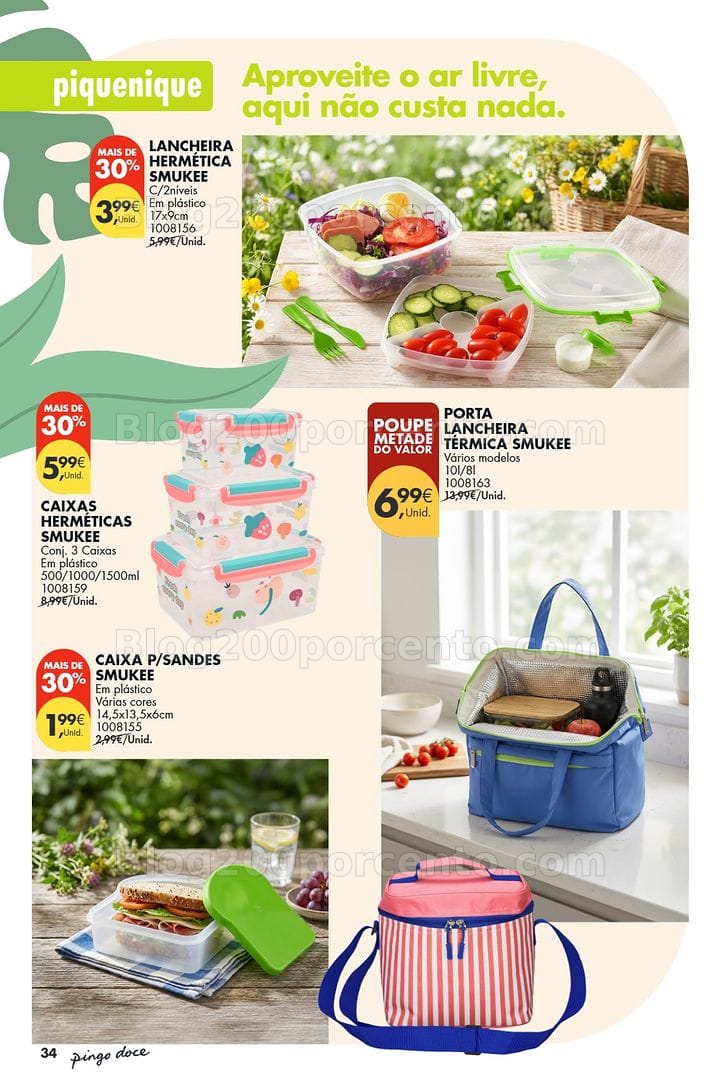 Antevisão Folheto PINGO DOCE Bazar Promoções de 9 a 29 junho