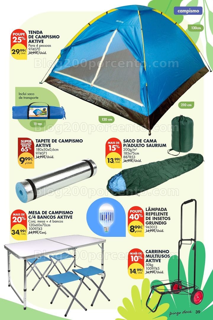 Antevisão Folheto PINGO DOCE Bazar Promoções de 9 a 29 junho