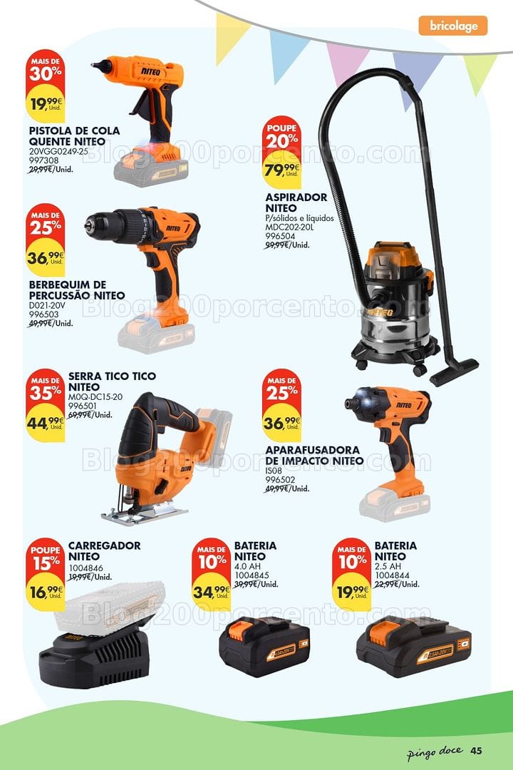 Antevisão Folheto PINGO DOCE Bazar Promoções de 9 a 29 junho