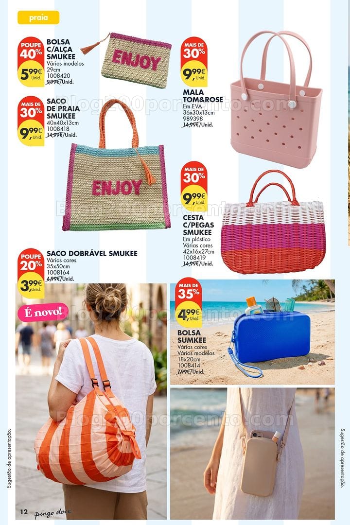 Antevisão Folheto PINGO DOCE Bazar Verão Promoções de 30 junho a 20 julho