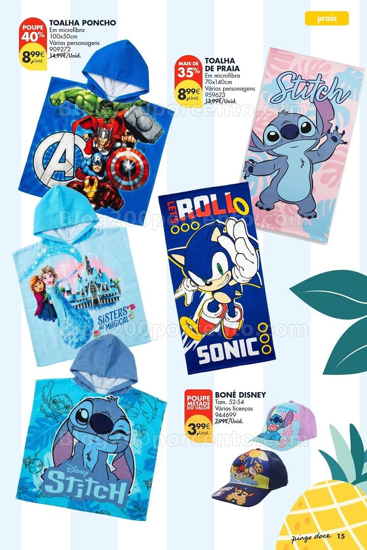 Antevisão Folheto PINGO DOCE Bazar Verão Promoções de 30 junho a 20 julho