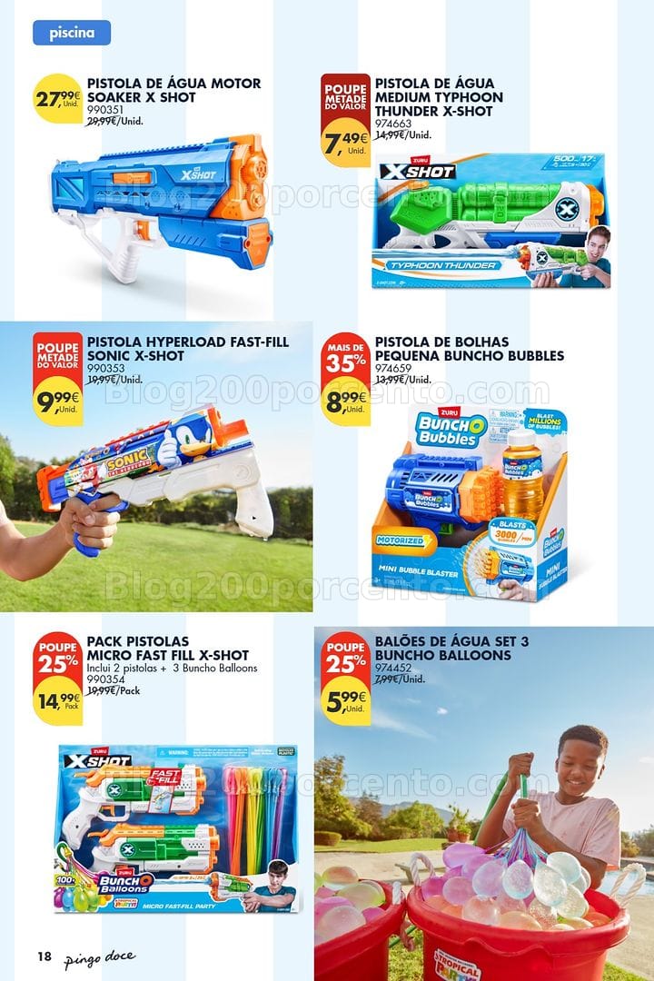 Antevisão Folheto PINGO DOCE Bazar Verão Promoções de 30 junho a 20 julho