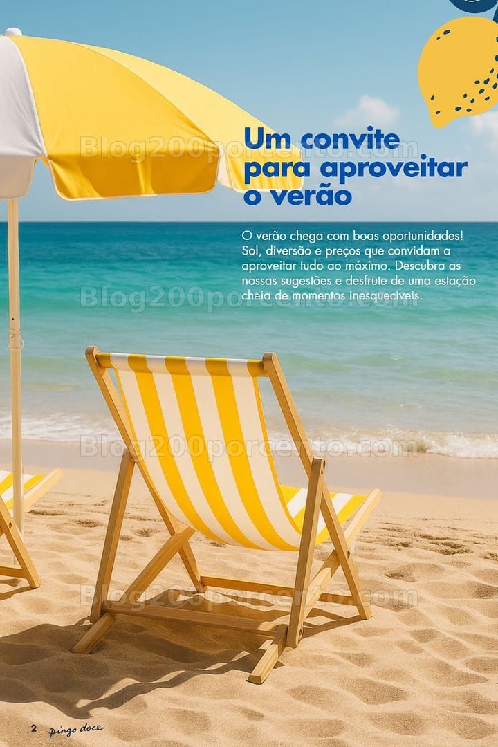 Antevisão Folheto PINGO DOCE Bazar Verão Promoções de 30 junho a 20 julho