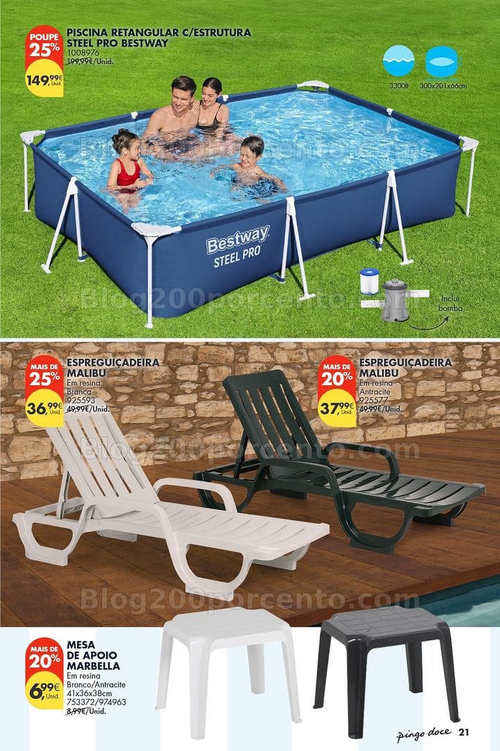 Antevisão Folheto PINGO DOCE Bazar Verão Promoções de 30 junho a 20 julho