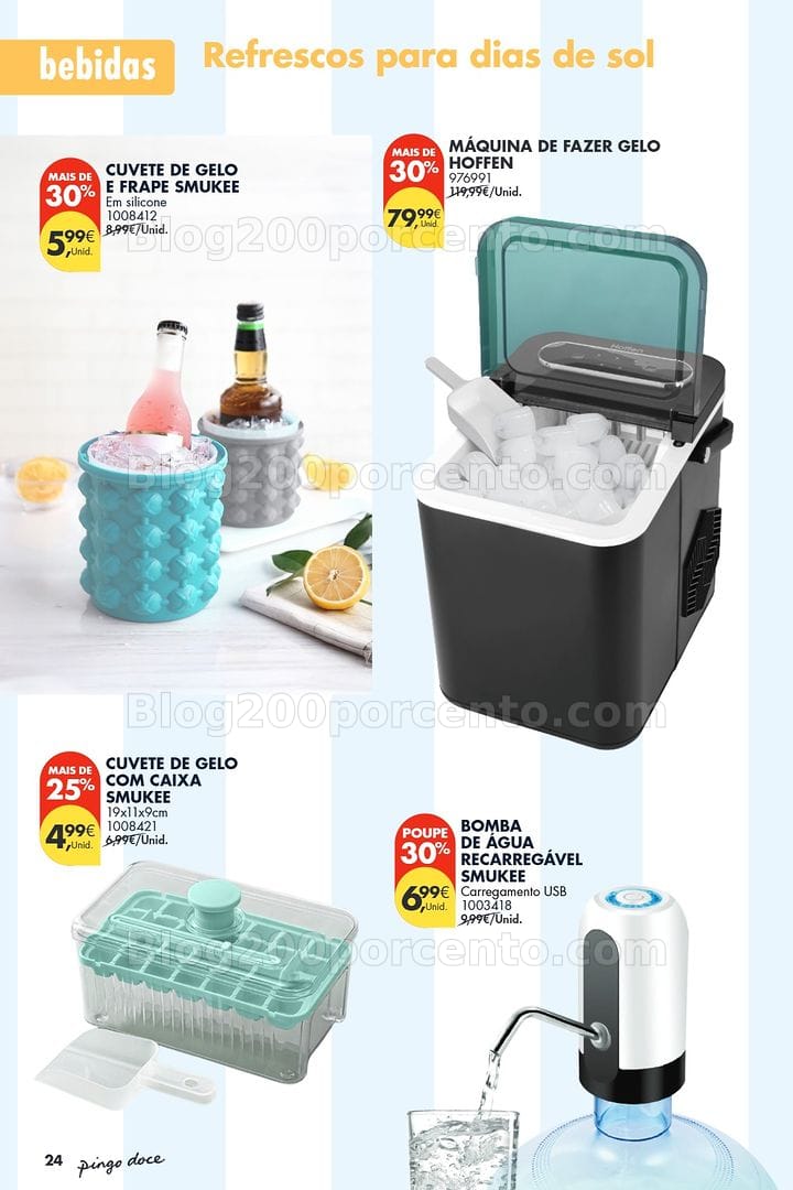Antevisão Folheto PINGO DOCE Bazar Verão Promoções de 30 junho a 20 julho