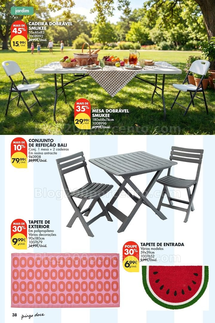 Antevisão Folheto PINGO DOCE Bazar Verão Promoções de 30 junho a 20 julho
