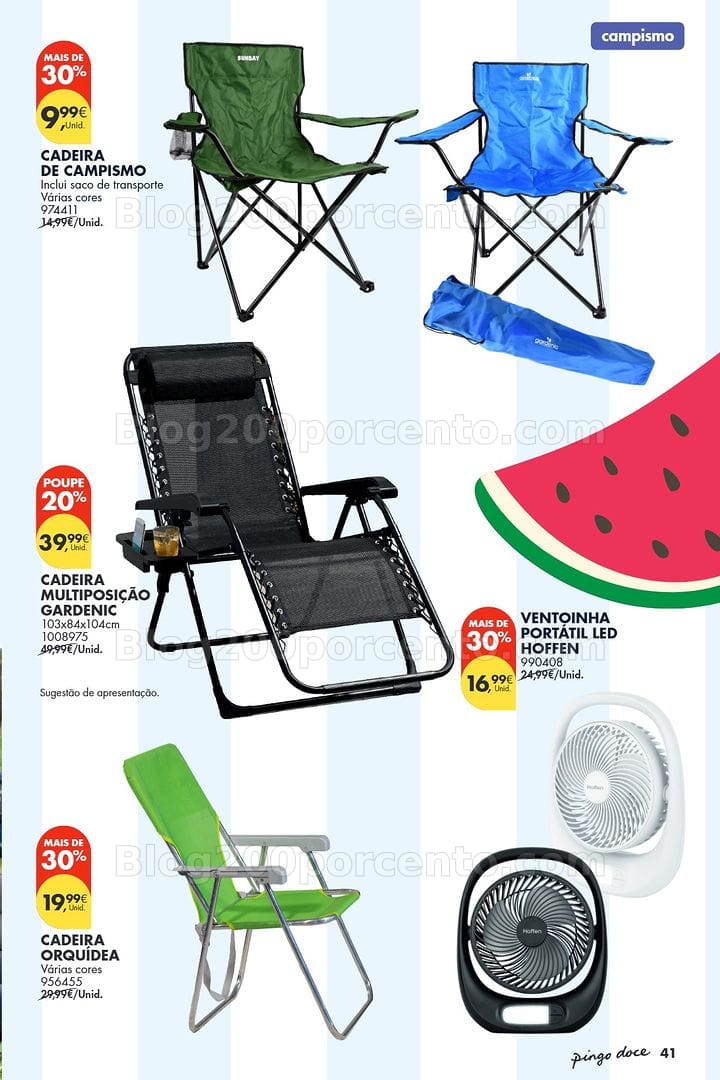 Antevisão Folheto PINGO DOCE Bazar Verão Promoções de 30 junho a 20 julho