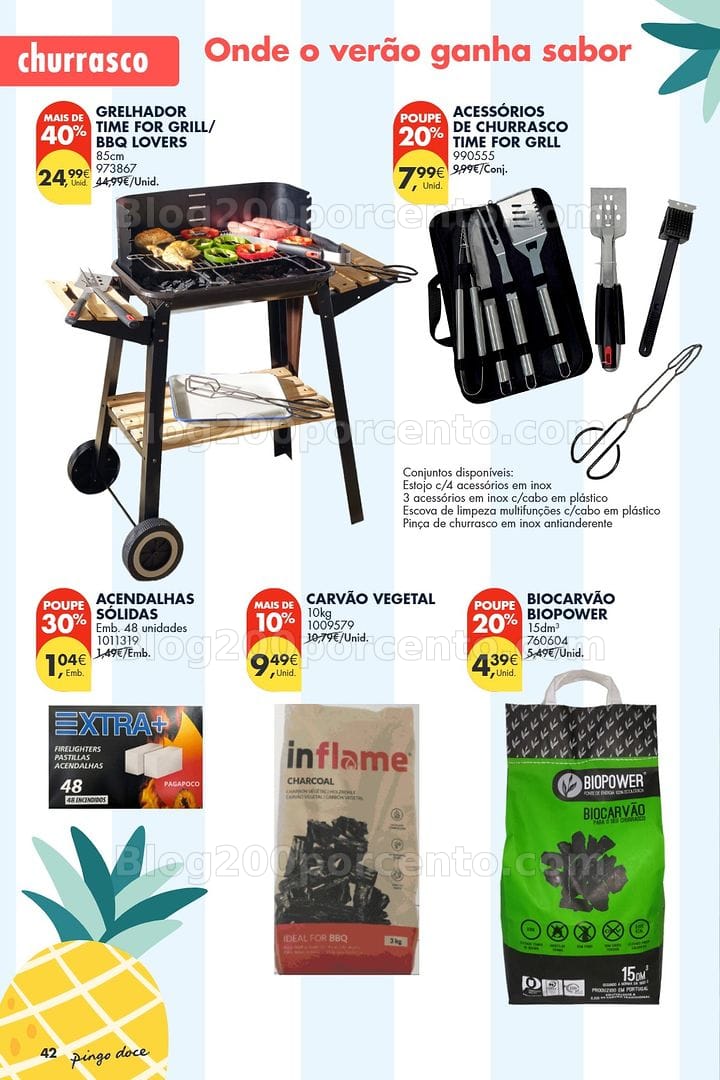 Antevisão Folheto PINGO DOCE Bazar Verão Promoções de 30 junho a 20 julho