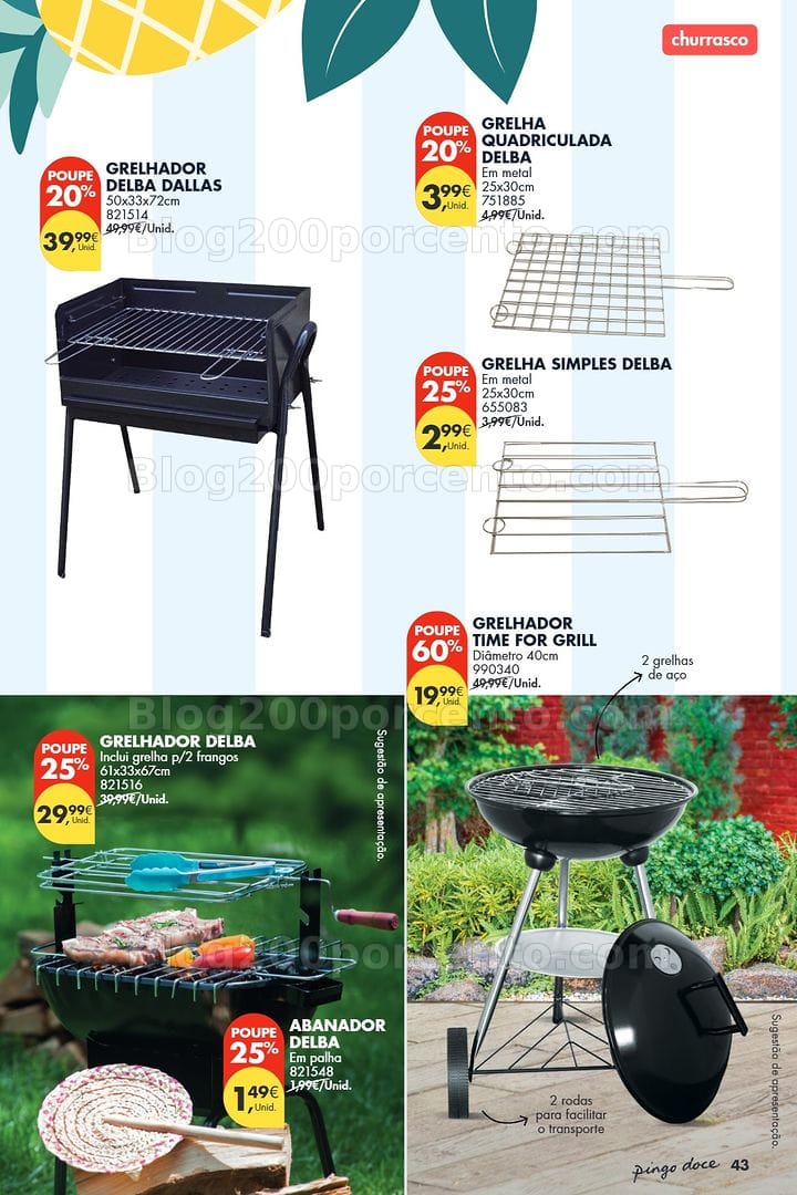Antevisão Folheto PINGO DOCE Bazar Verão Promoções de 30 junho a 20 julho