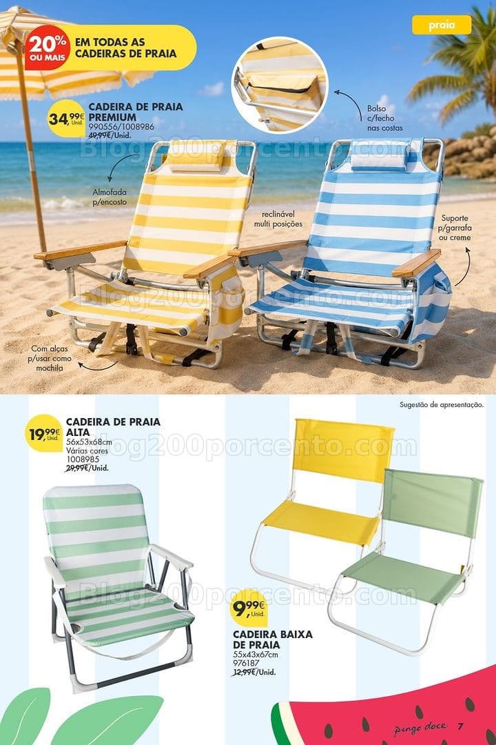 Antevisão Folheto PINGO DOCE Bazar Verão Promoções de 30 junho a 20 julho