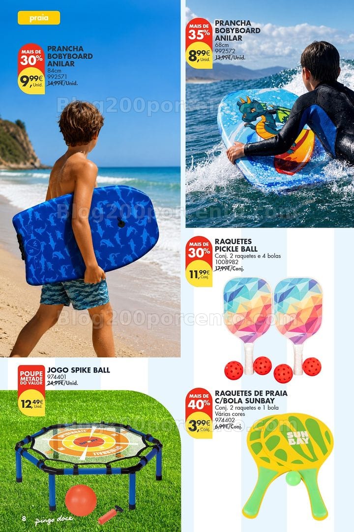 Antevisão Folheto PINGO DOCE Bazar Verão Promoções de 30 junho a 20 julho
