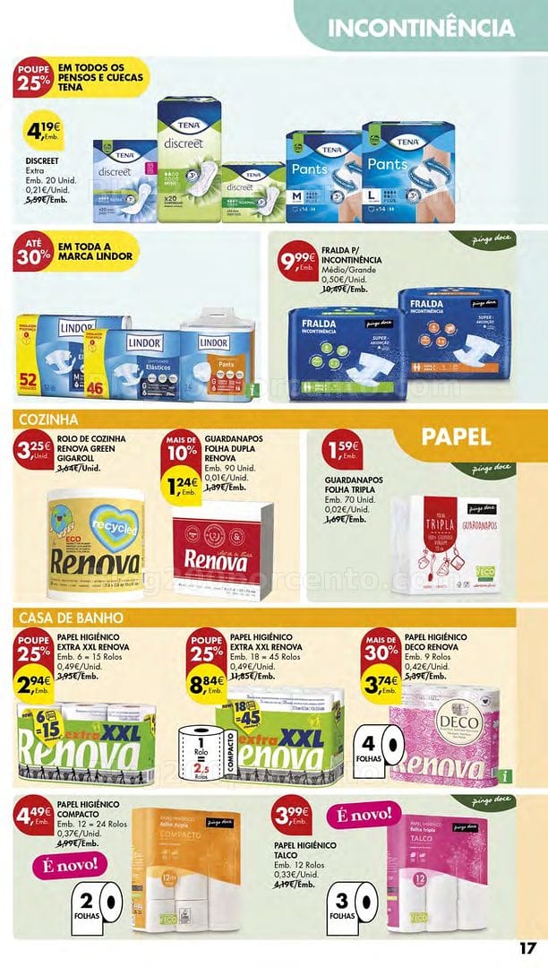 Antevisão Folheto PINGO DOCE Açores Limpeza e Higiene Promoções de 25 junho a 8 julho