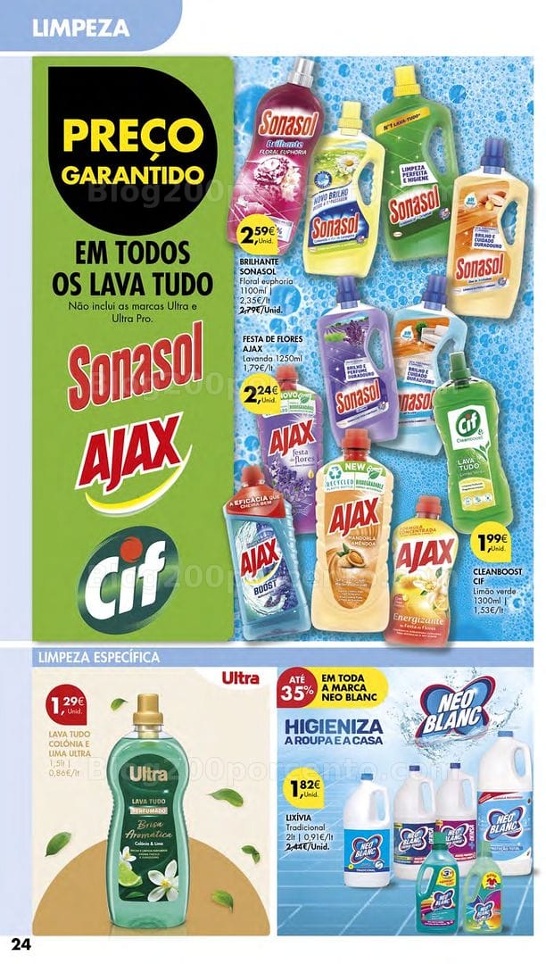 Antevisão Folheto PINGO DOCE Açores Limpeza e Higiene Promoções de 25 junho a 8 julho