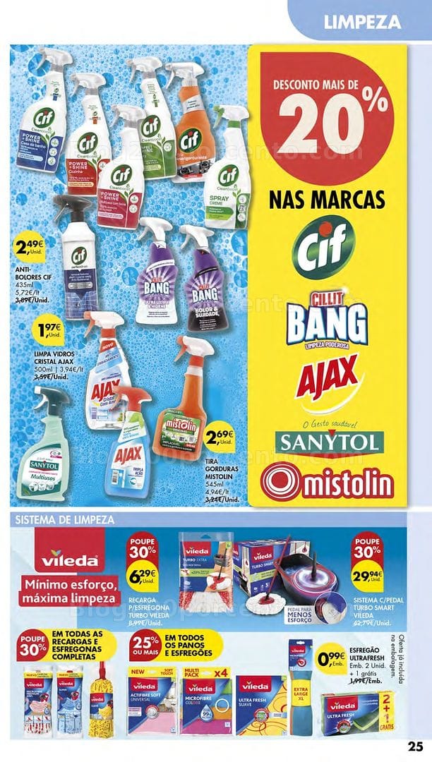 Antevisão Folheto PINGO DOCE Açores Limpeza e Higiene Promoções de 25 junho a 8 julho