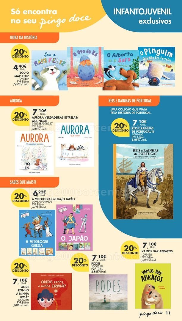 Antevisão Folheto PINGO DOCE Feira do Livro Promoções de 30 junho a 20 julho