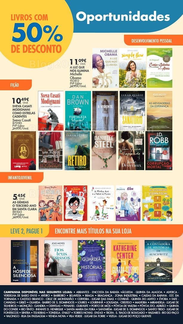 Antevisão Folheto PINGO DOCE Feira do Livro Promoções de 30 junho a 20 julho