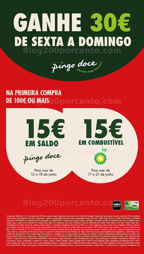 Antevisão Folheto PINGO DOCE Promoções Fim de Semana - 12 a 14 junho