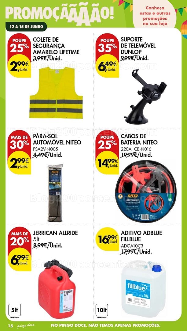 Antevisão Folheto PINGO DOCE Promoções Fim de Semana - 12 a 14 junho