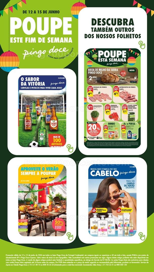 Antevisão Folheto PINGO DOCE Promoções Fim de Semana - 12 a 14 junho