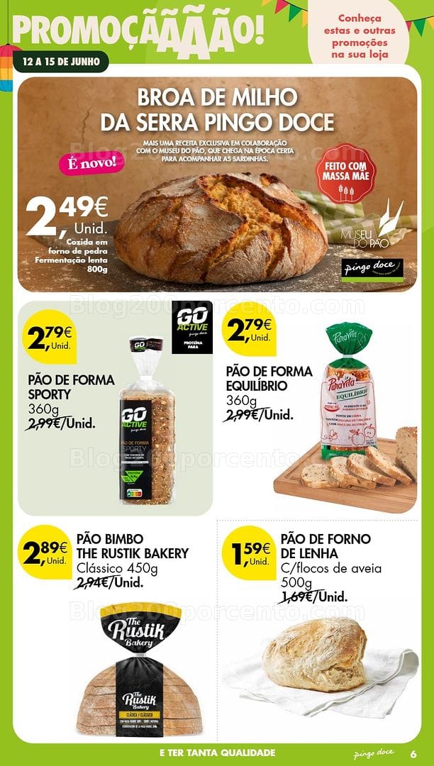 Antevisão Folheto PINGO DOCE Promoções Fim de Semana - 12 a 14 junho