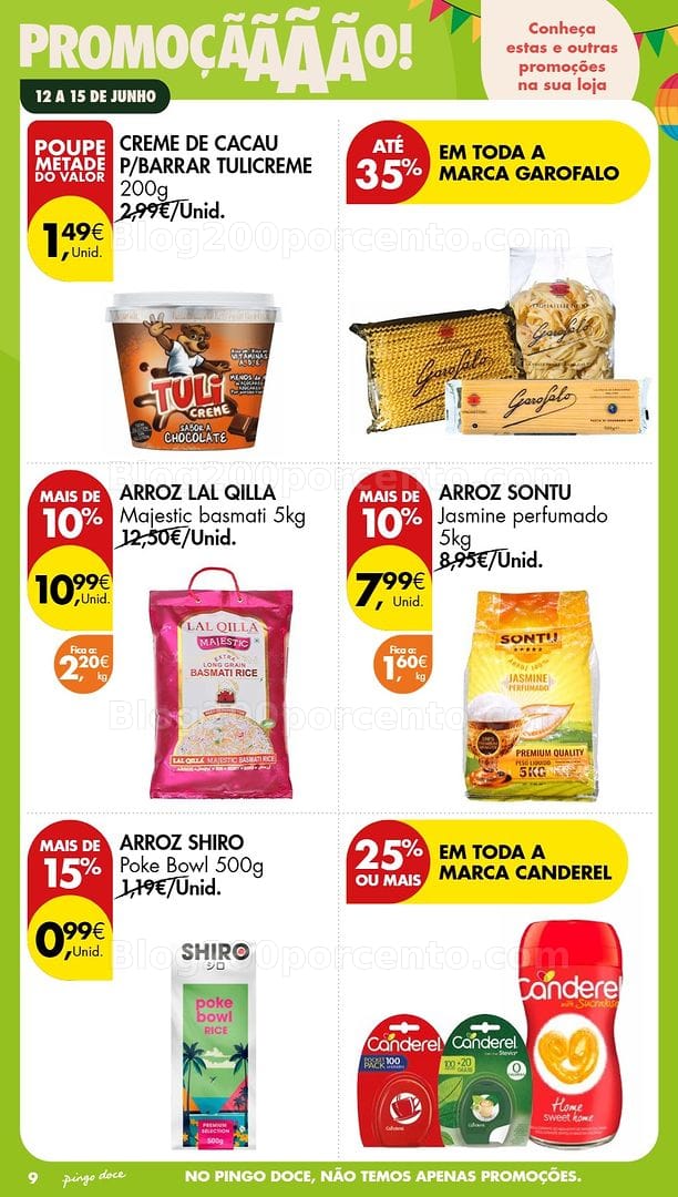 Antevisão Folheto PINGO DOCE Promoções Fim de Semana - 12 a 14 junho