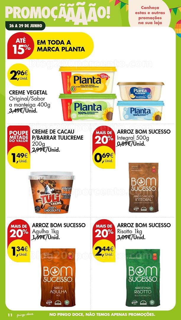 Antevisão Folheto PINGO DOCE Promoções Fim de Semana - 26 a 28 junho