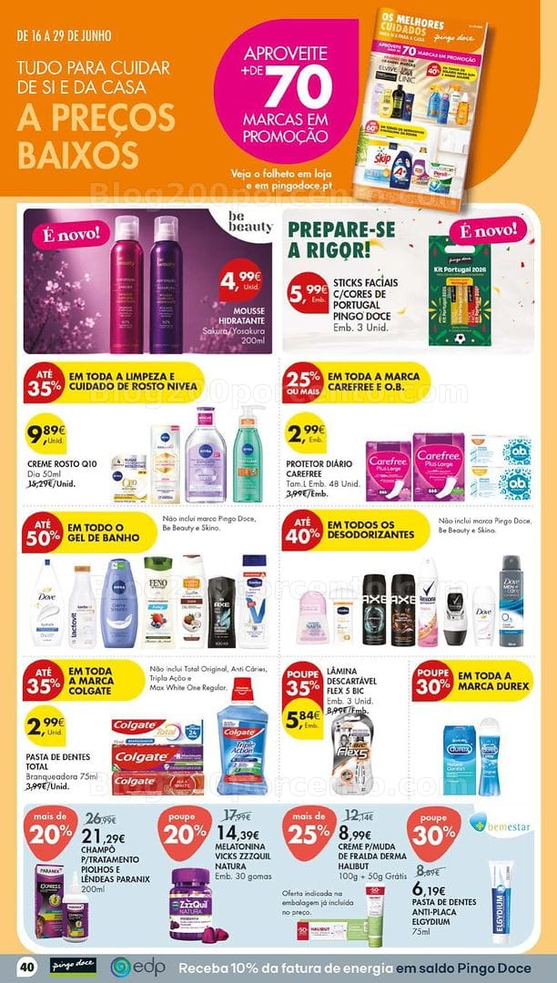 Antevisão Folheto PINGO DOCE Lojas Grandes Promoções de 16 a 22 junho