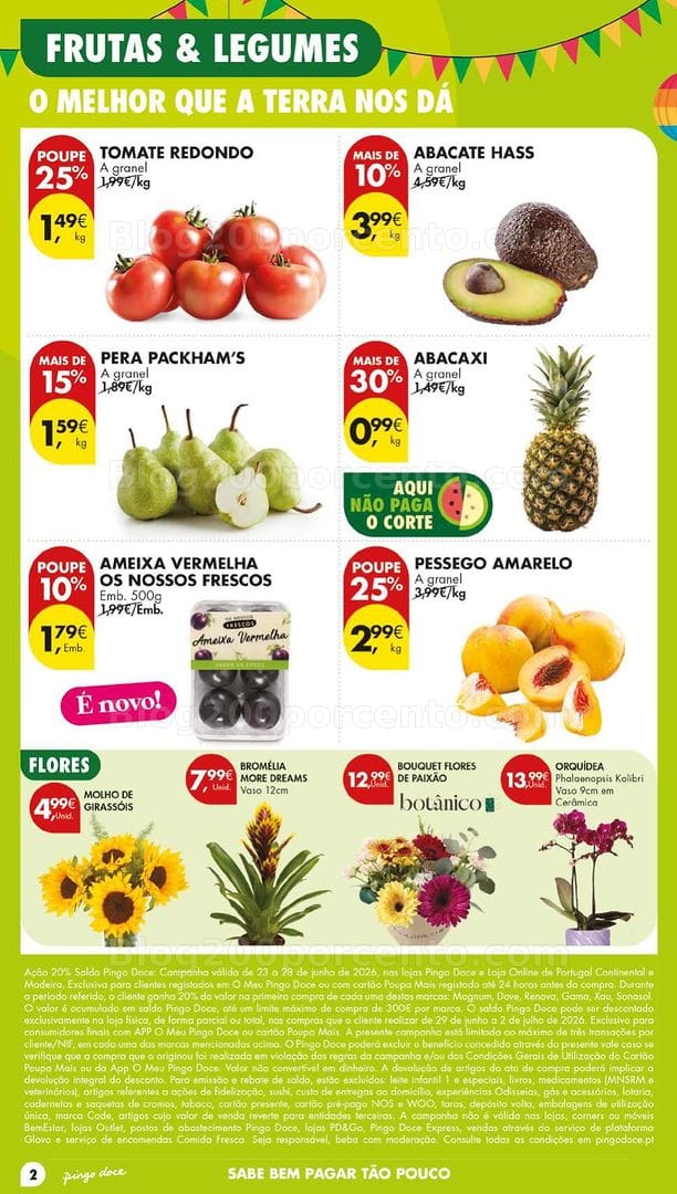 Antevisão Folheto PINGO DOCE Lojas Grandes Promoções de 23 a 29 junho