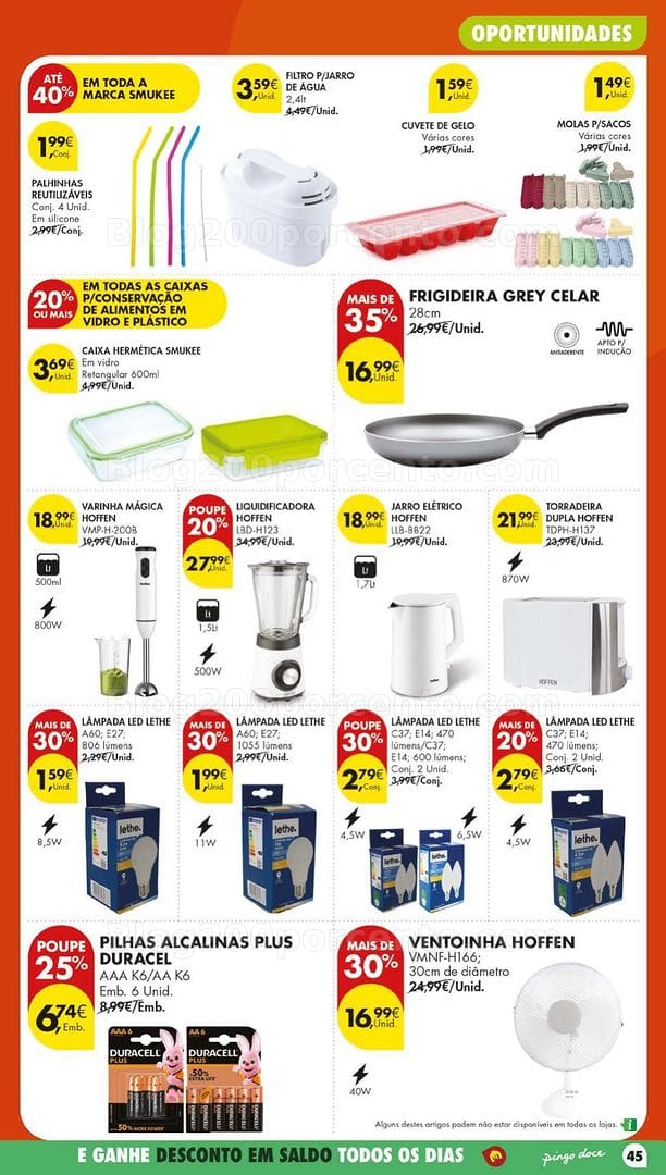 Antevisão Folheto PINGO DOCE Bazar Lojas Grandes Promoções de 30 junho a 6 julho