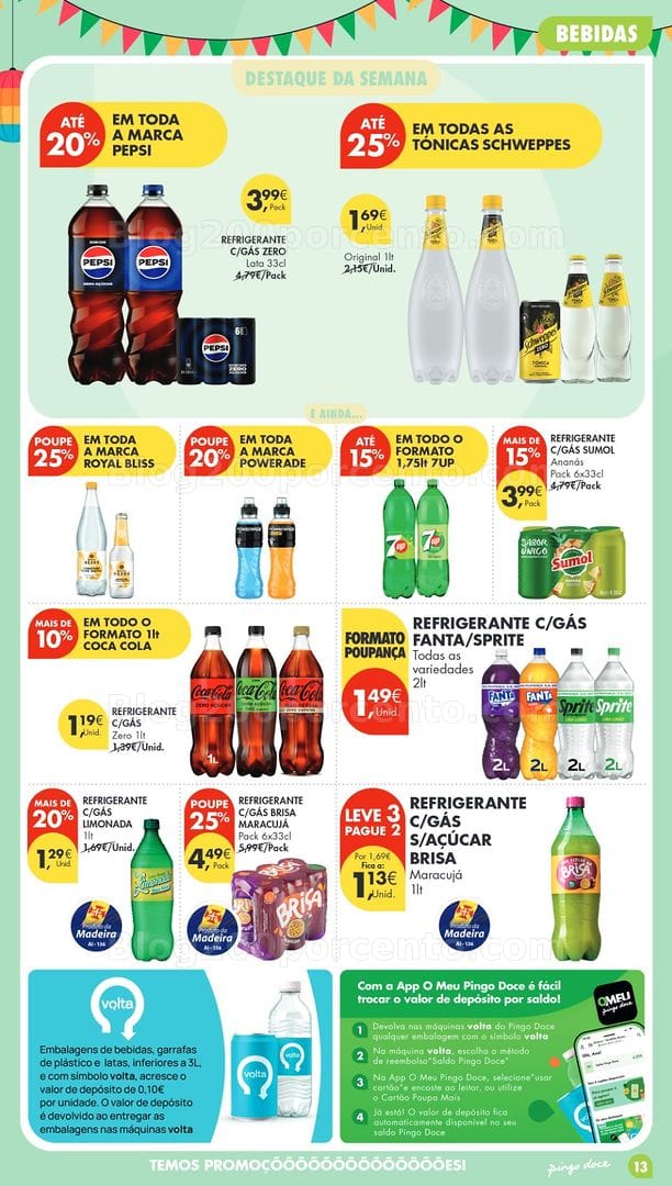 Antevisão Folheto PINGO DOCE Madeira Promoções de 16 a 22 junho