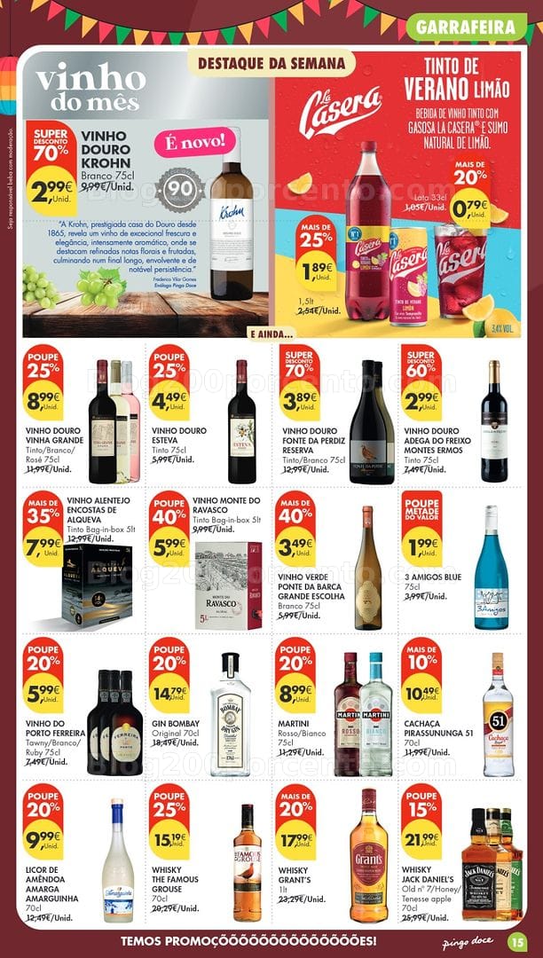 Antevisão Folheto PINGO DOCE Madeira Promoções de 16 a 22 junho