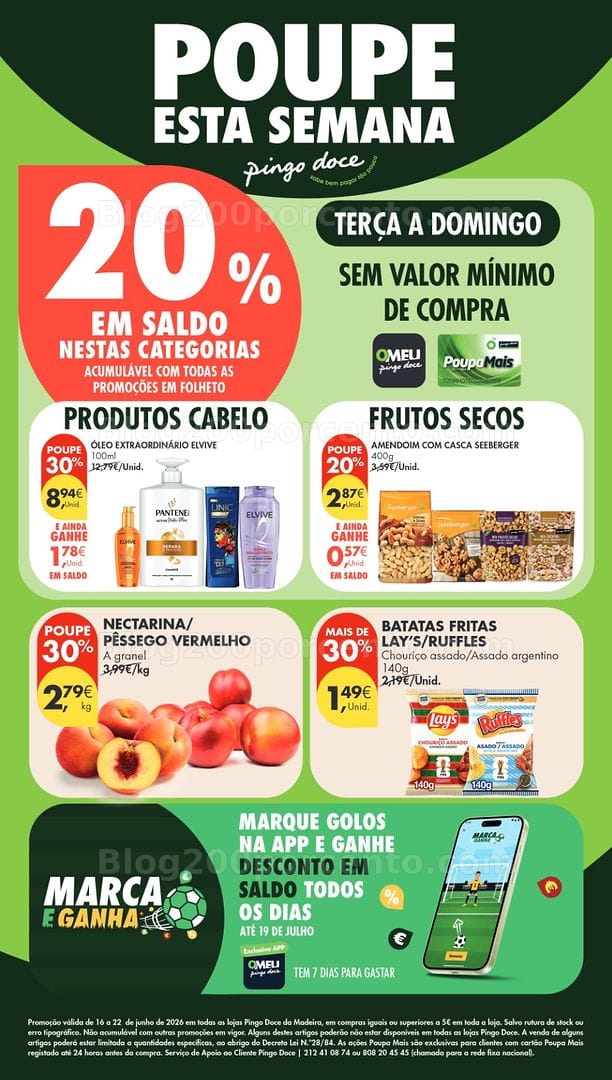 Antevisão Folheto PINGO DOCE Madeira Promoções de 16 a 22 junho