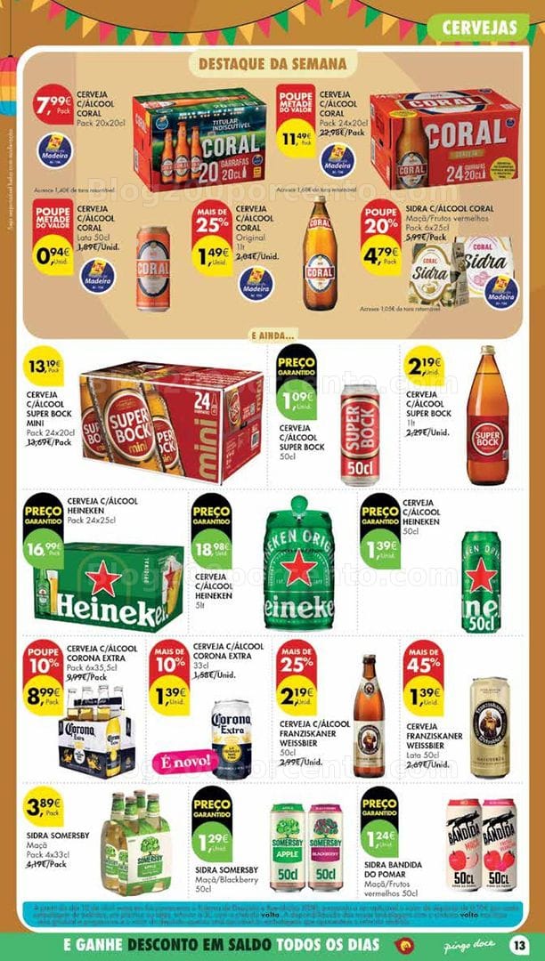 Antevisão Folheto PINGO DOCE Madeira Promoções de 23 a 29 junho