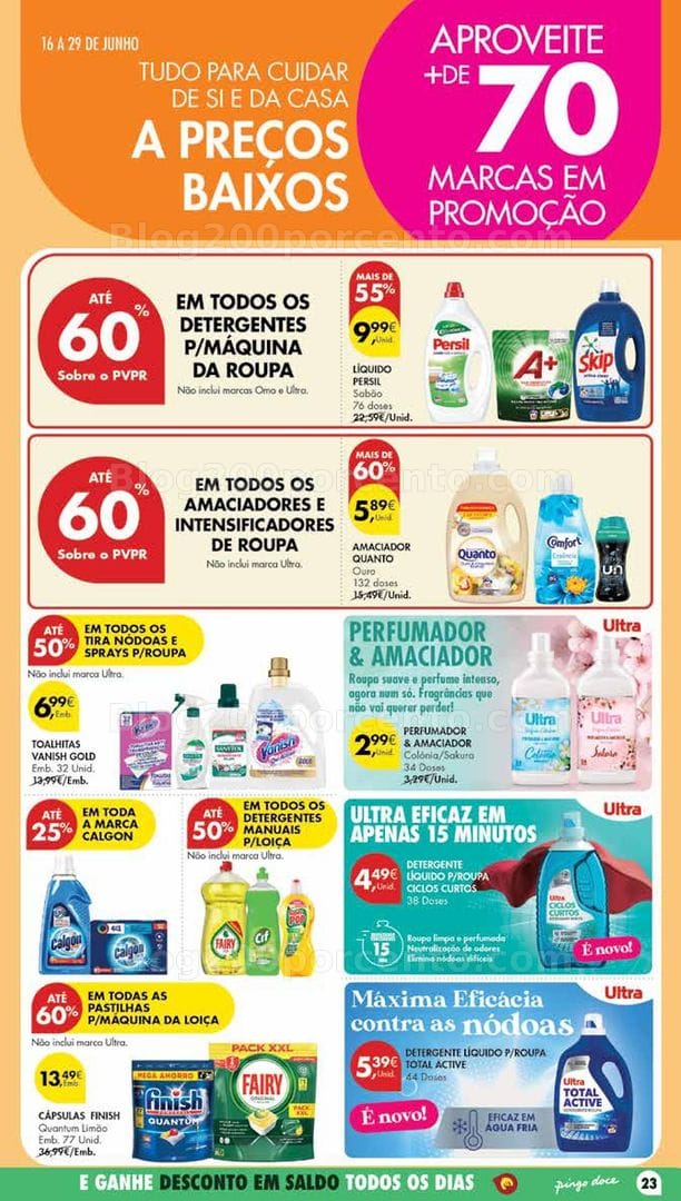 Antevisão Folheto PINGO DOCE Madeira Promoções de 23 a 29 junho