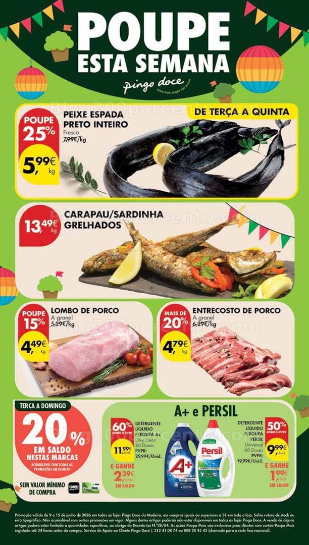 Antevisão Folheto PINGO DOCE Madeira Promoções de 9 a 15 junho