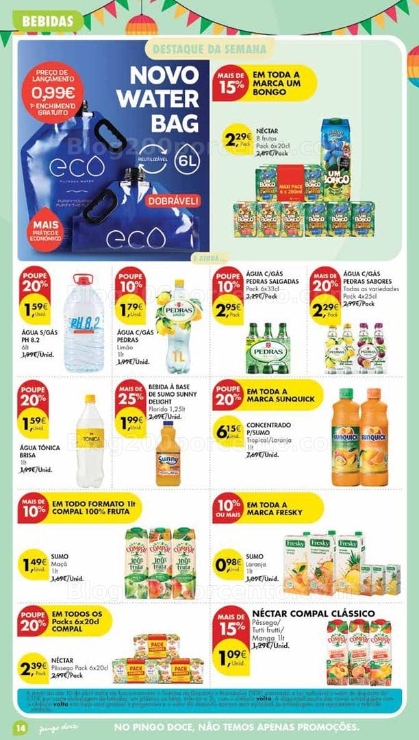 Antevisão Folheto PINGO DOCE Madeira Promoções de 9 a 15 junho