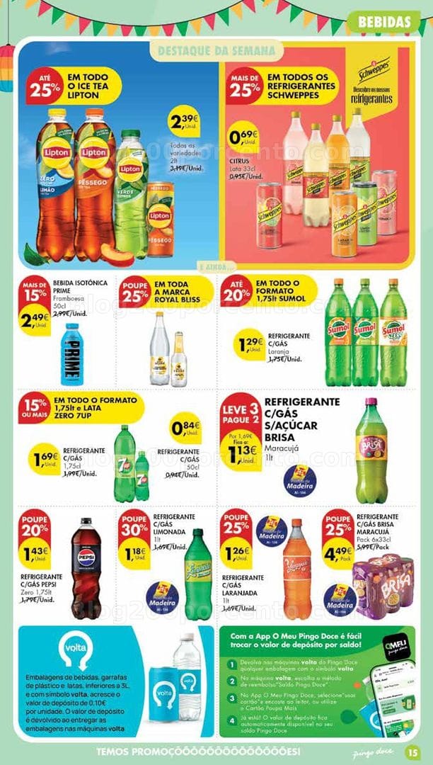 Antevisão Folheto PINGO DOCE Madeira Promoções de 9 a 15 junho