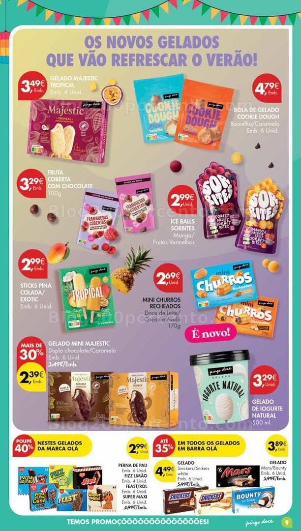 Antevisão Folheto PINGO DOCE Madeira Promoções de 9 a 15 junho