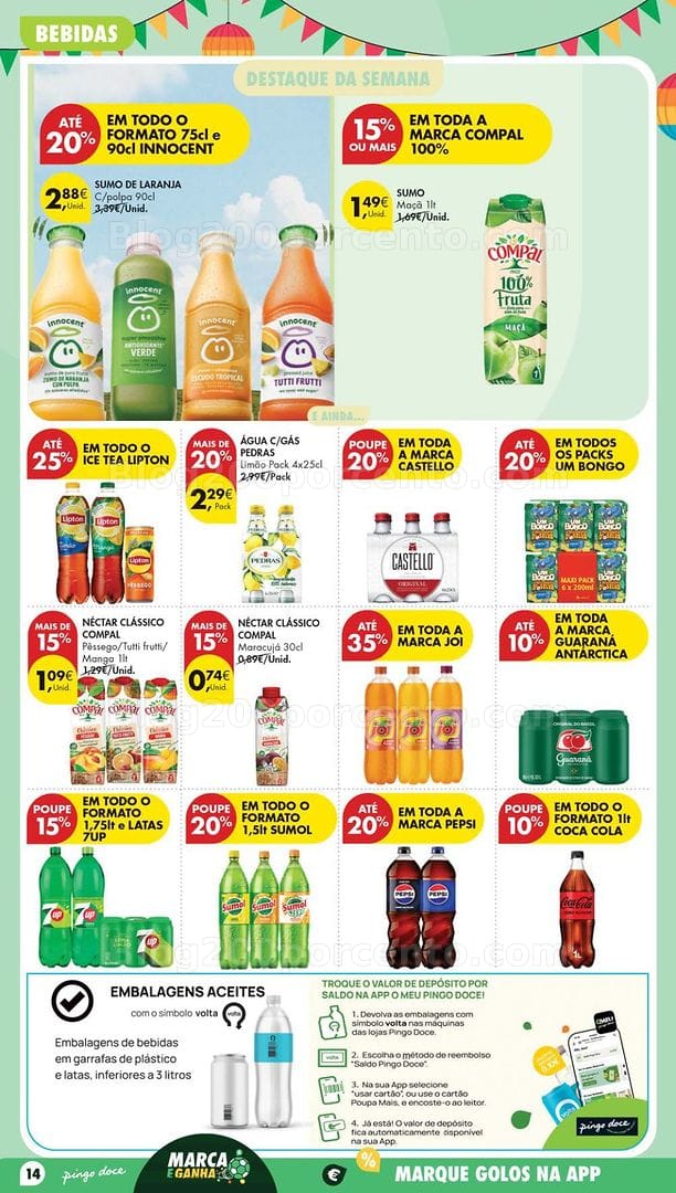 Antevisão Folheto PINGO DOCE Lojas Pequenas Promoções de 23 a 29 junho